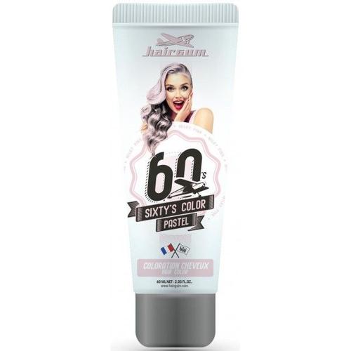 Coloration Crème Semi-Permanente Sixty's Color - Rose Pastel Hairgum 60ml 