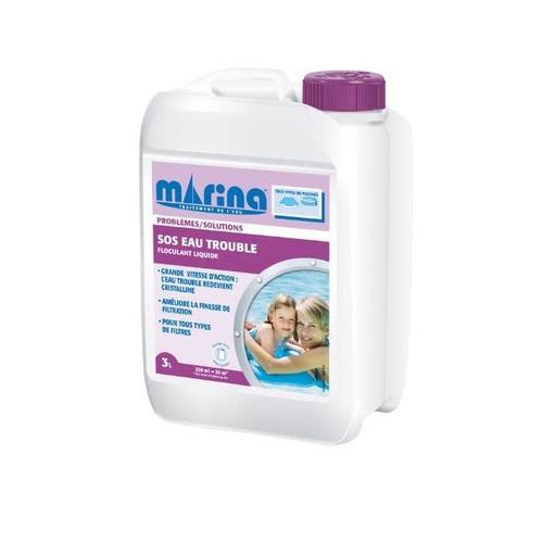 Marina - SOS eau trouble Floculant Liquide 3L