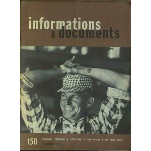 Informations Et Documents N° 150 Du 15/10/1961