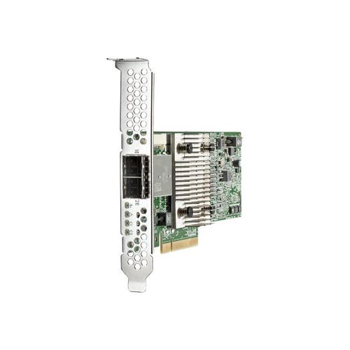 HPE H241 Smart Host Bus Adapter - Contrôleur de stockage - 8 Canal - SATA 6Gb/s / SAS 12Gb/s - profil bas - RAID 0, 1, 5 - PCIe 3.0 x8 - pour HPE D3710; Apollo 4510 Gen9; ProLiant DL20 Gen9, ML10...