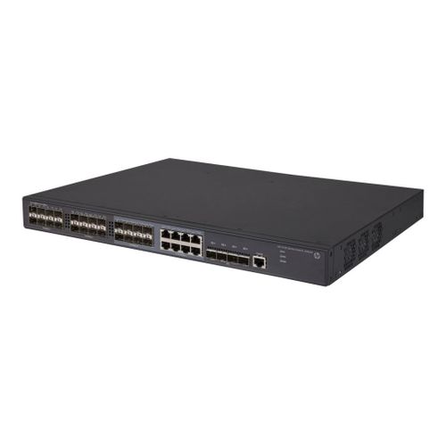 HPE 5130-24G-SFP-4SFP+ EI - Commutateur - C3 - Géré - 24 x Gigabit SFP + 8 x 10/100/1000 partagé + 4 x 10 Gigabit Ethernet / 1 Gigabit Ethernet SFP+ - Montable sur rack