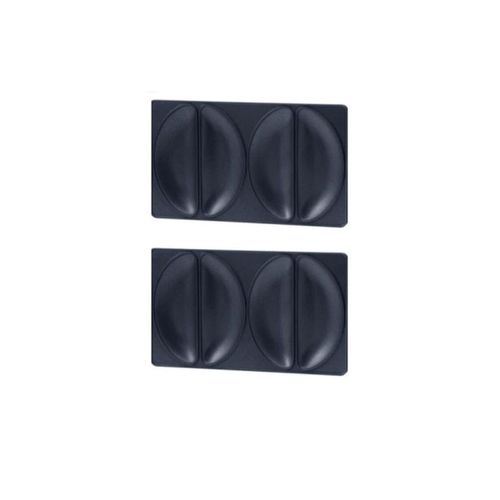 Lot de 2 plaques empanadas Gaufrier croque-monsieur (XA800812 TEFAL)