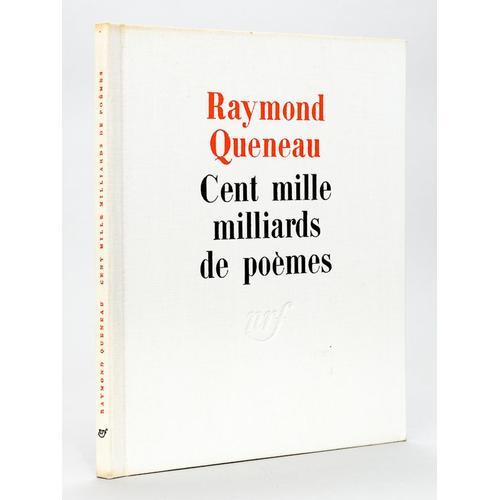 Cent Mille Milliards De Poèmes [ Edition Originale ]