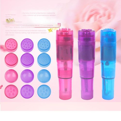 4 Bâtonnets De Massage Pour Filles, Points De Tête De Masturbation, Vibrateur De Doigt, Clitoris, Gspot, Orgasme, Brosse De Vibration Av, Jouets Sexuels