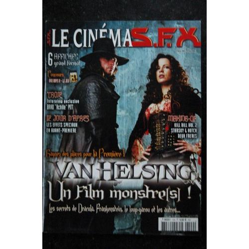 Sfx 109 - Van Helsing - Dracula Frankenstein - Troie Brad Pitt + Affiches - 64 Pages - 2004 04