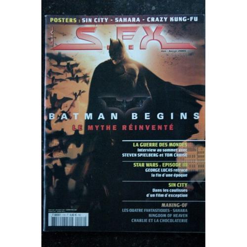 Sfx 116 - Batman Begins Le Mythe Réinventé - Sin City + Affiches - 80 Pages - 2005 06
