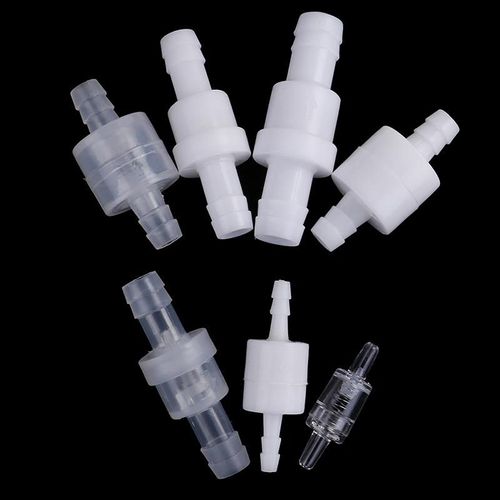Valve de contrôle en ligne à sens unique, 1 pièce 4/6/8/12mm en plastique, Valve de gaz, Air, liquide, eau, fluide, blanc Transparent, vente en gros