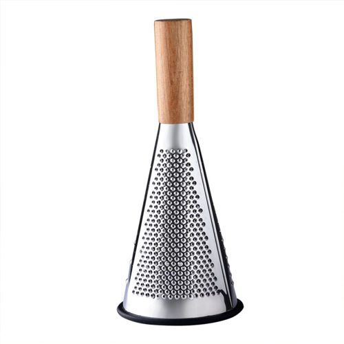Râpe De Cuisine En Acier Inoxydable, Éplucheur De Fruits Et Légumes En Forme De Cône Créatif, Broyeur À Ail, Râpe À Pommes De Terre Manuelle, Outils Pour Légumes