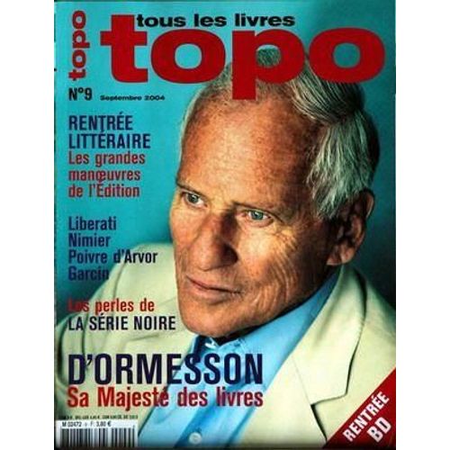 Rentree Litteraire - Liberati - Nimier - Poivre D'arvor - Garcin - Les Perles De La Serie Noire - D'ormesson.
