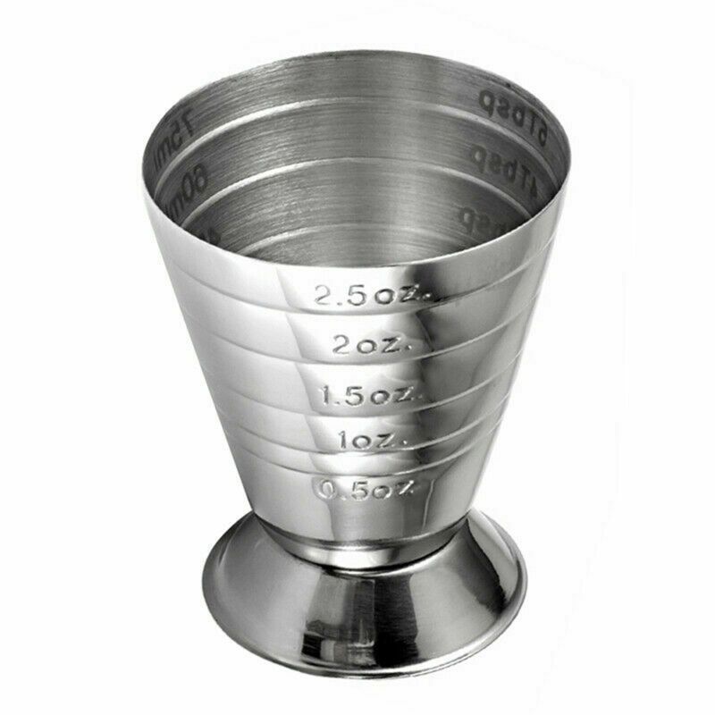 Verre  Mesurer En Acier Inoxydable, Max 75ml, Shaker  Cock... - 3