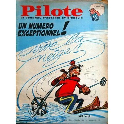 Pilote N° 330 Du 17/02/1966 - Numero Exceptionnel - Dessin De Gotlib