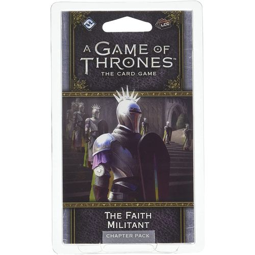 Jeu Cartes Lcg Game Of Thrones Extension Got The Faith Militant Pack Chapitre Vo