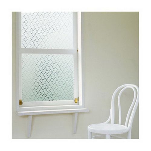 Verre Sans Colle Statique Sticke Accueil Ours Hut Verre Autocollant Vitrine En Verre + Blanc + 1m
