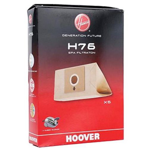H76 Boite de 5 sacs papier - Aspirateur (35601668 HOOVER)