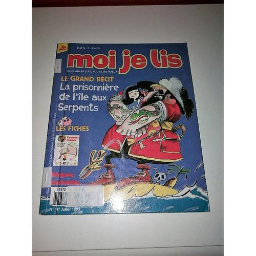 Moi Je Lis (La Prisonniere De L'ile Aux Serpents) (Magasine)