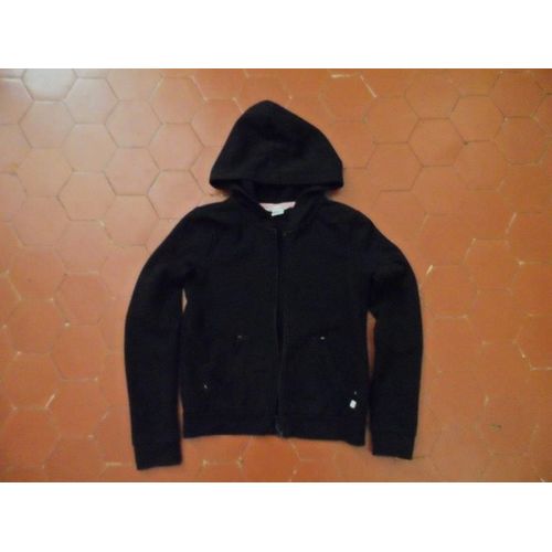 Veste À Capuche Molleton Noir Basic De H&m