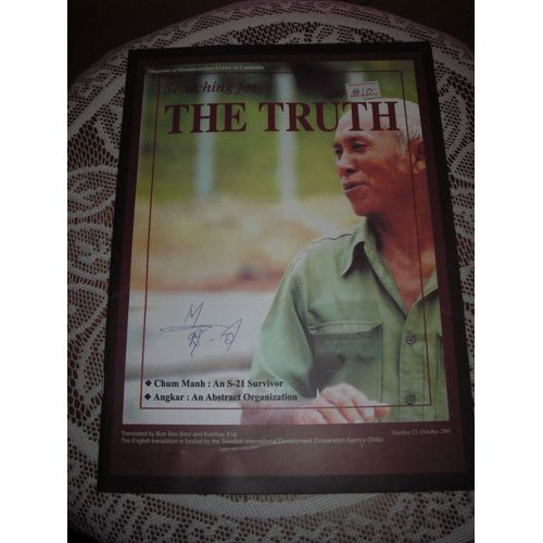 Searching For The Truth, Magazine Of Documentation Center Of Cambodia, .Chum Manh:An S-21 Survivor;