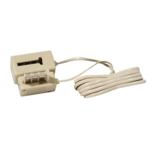 Câble téléphonique 8 mètres prise gigogne et prise femelle