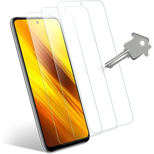Protection Écran Pour Xiaomi Poco X3 Nfc Verre Trempé-3 Pièces