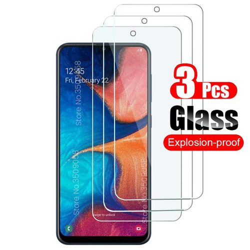Verre Trempé Samsung Galaxy M31 Compatible Avec Verre Trempé Protecteur D'écran, [Sans Bulles][Dureté 9h] [3 Pièces]