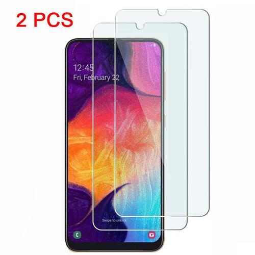 Verre Trempé Samsung Galaxy A51 Compatible Avec Verre Trempé Protecteur D'écran, [Sans Bulles][Dureté 9h] [2 Pièces]