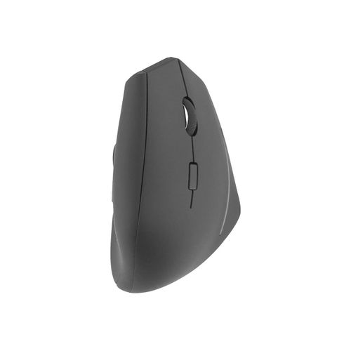 T'nB Ergo - Souris - ergonomique - vertical - laser - 6 boutons - sans fil - 2.4 GHz, Bluetooth - récepteur sans fil USB - noir