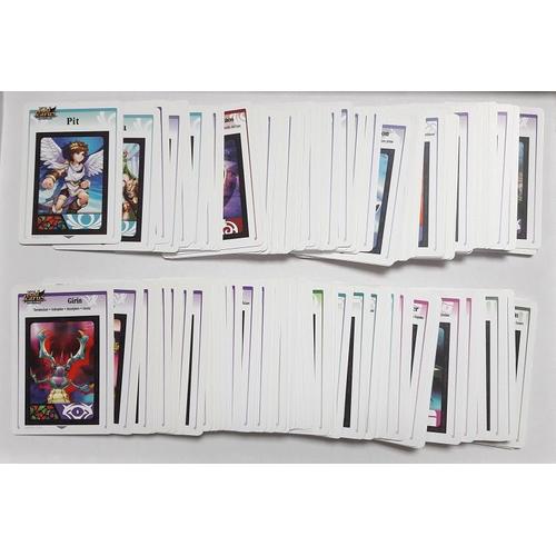 Lot Cartes Panini Kid Icarus Uprising Nintendo (N°001 À 099)