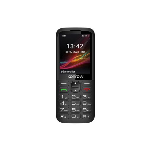 Konrow Senior 280 Plus 48 Mo Noir