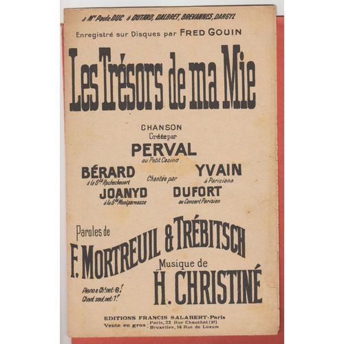 Les Trésors De Ma Mie