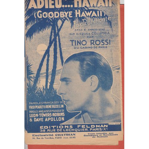 Adieu Hawaii + L'homme Au Trapèze Volant + Sa Voix Divine