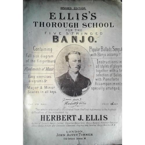 Recueil De Méthode Et Partitions Pour Banjo De Herbert J.Ellis