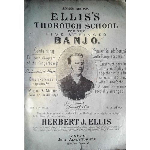 Recueil De Méthode Et Partitions Pour Banjo De Herbert J.Ellis