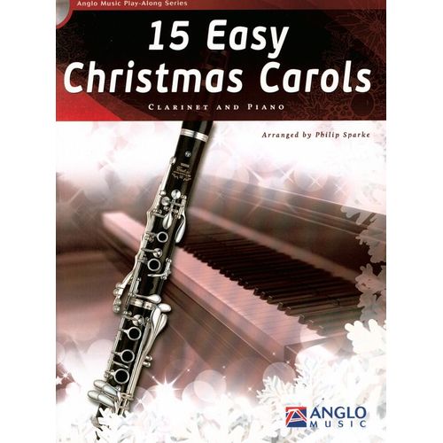 15 Easy Christmas Carols Clarinet And Piano