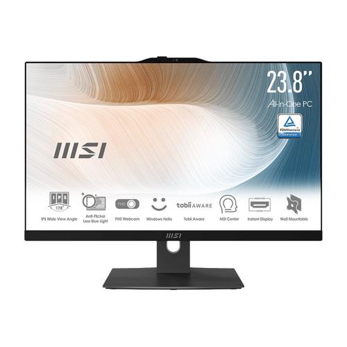 MSI Modern AM242P 12M 869FR - Core i7 I7-1255U 1.7 GHz 16 Go RAM 512 Go Noir