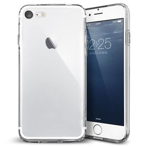 Coque Iphone 7 En Silicone Gel Transparent Extra Fin (0,75 Mm) - Souple Et Discrête - Comwace ©