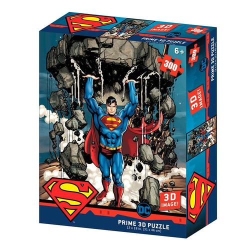 Dc Comics, 3d Puzzle - Superman - 300 Pièces