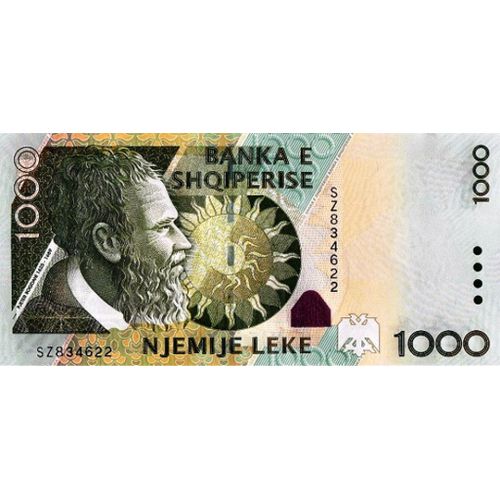 Albanie 2011 Billet Neuf Unc De 1000 Leke Pick 73b