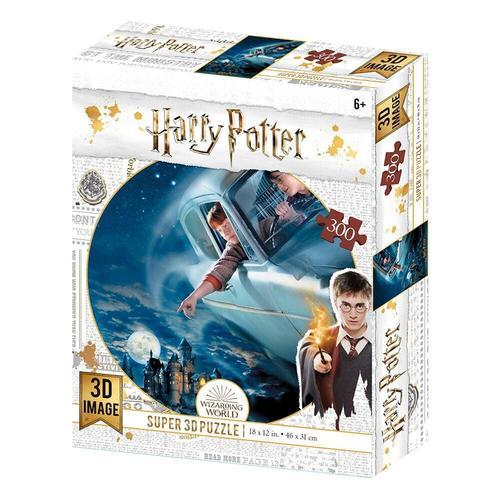 Harry Potter, 3d Puzzle - Voiture Volante - 300 Pièces