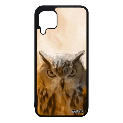 Coque Huawei P40 Lite Silicone Hibou Nuage Ciel Oiseau Orange Animaux Etui Housse Animal Chouette Design Pas Cher Personnalisé De
