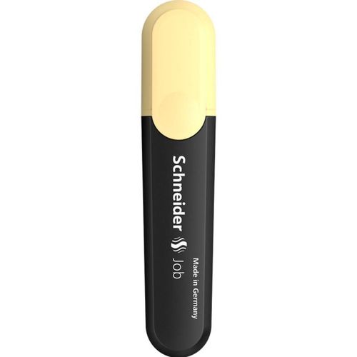 Schneider Surligneur Job Pastel Vanille Épaisseurs De Trait 1+5 Mm