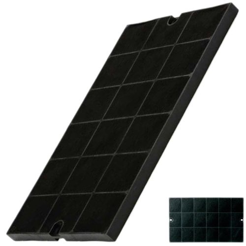 Filtre charbon (445x270mm) Hotte (92X3609 EFF52 ARTHUR MARTIN ELECTROLUX KEOPS FABER FRANKE ELECTROLUX DE DIETRICH ZANUSSI ROBLIN INDESIT SCHOLTES VOGICA)