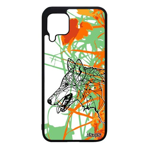 Coque Huawei P40 Lite En Silicone Loup Alpha Orange Tribal 4g Nature Chien Fleur Antichoc Feuilles Tpu Husky Housse Pas Cher Jolie