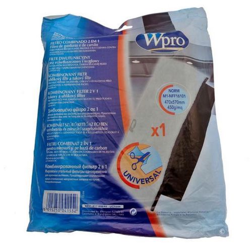 Filtre mousse anti-graisses et odeurs FCH009 d'origine Hotte (484000008524 UCF016 )