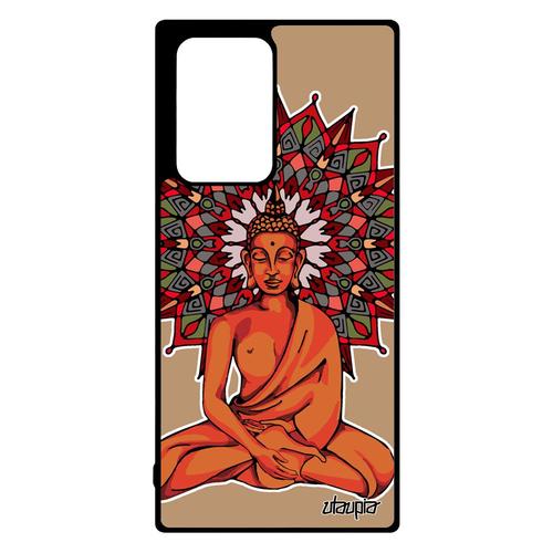 Coque Bouddha Pour Galaxy Note 20 Ultra Silicone Femme Nepal Smartphone Marron Etui D'or Portable Bouddhisme Thailande Samsung
