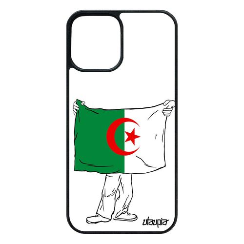 Coque Silicone Drapeau Algerie Algerien Iphone 12 / 12 Pro Jo 64 Go Rigide Noir Foot Football Metal Basket Case Coupe Du Monde