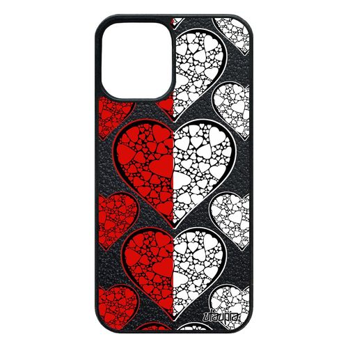 Coque Silicone 12 Pro/Iphone 12 Drapeau Pologne Polonais Euro Coupe Du Monde Football Coeur 64 Go Foot Coupe D'europe Housse