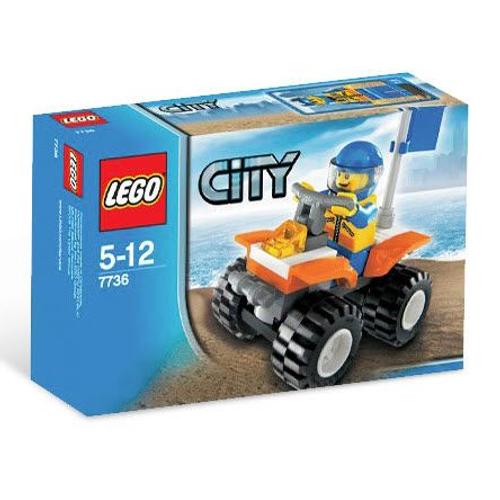 Lego City 7736 - Quad Des Gardes Cotes