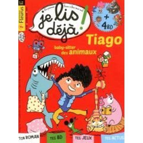 Je Lis Déjà 327 Tiago Baby-Sitter Des Animaux