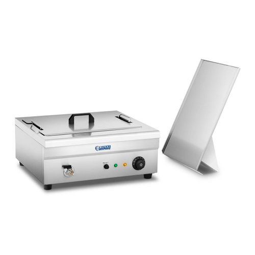 Friteuse Électrique Professionnelle Restaurant 18 Litres 3 200 W Zone Froide Helloshop26 14_0001769