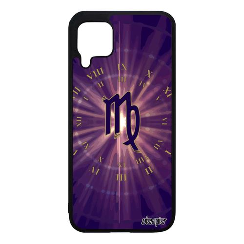 Coque Huawei P40 Lite Silicone Signe Vierge Etoiles Violet Univers Horoscope Case Housse Jny-Lx1 Galaxie Astrologique Soleil Mobile